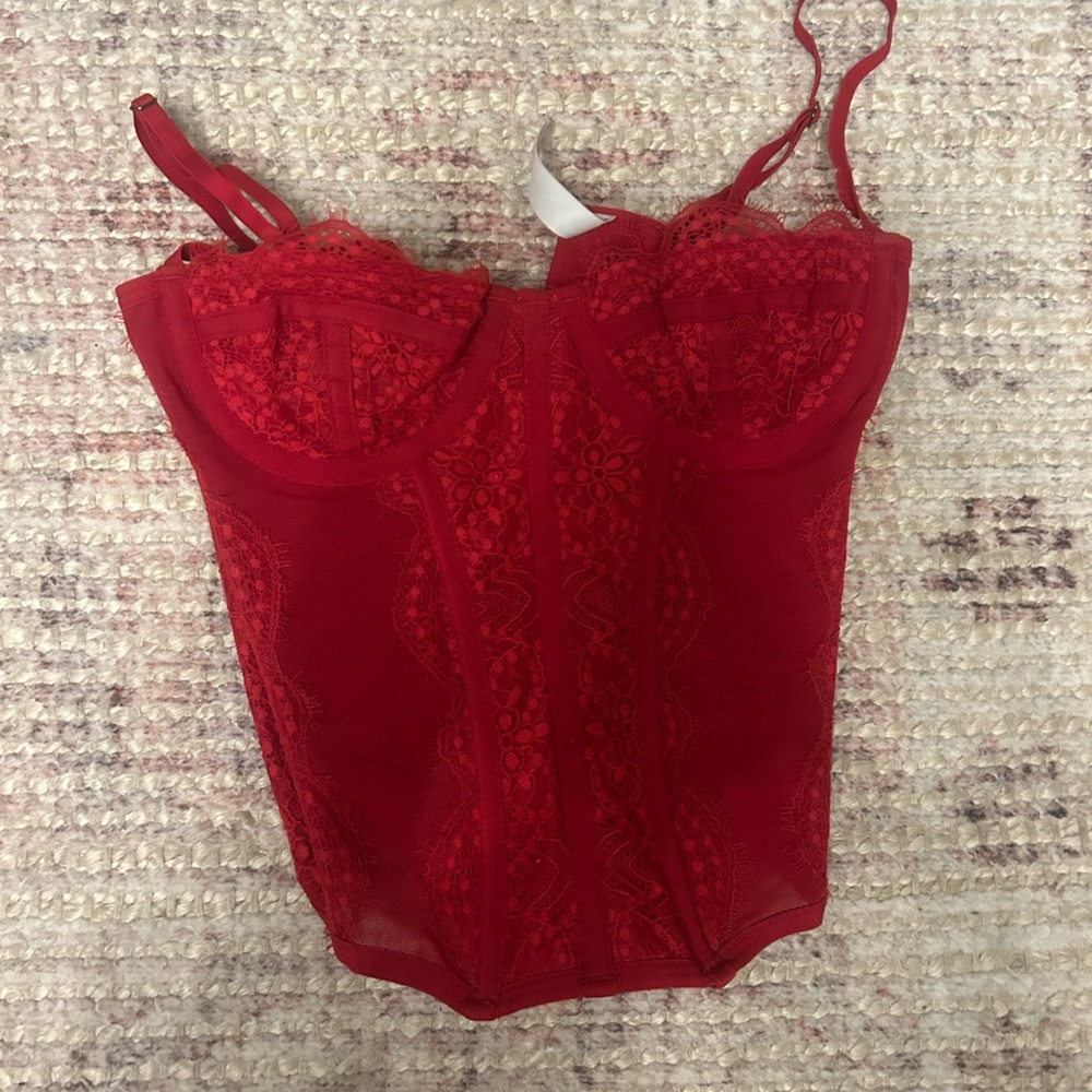 Urban outfitters out from under corset top